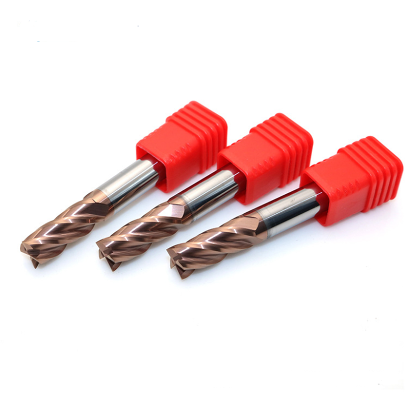 Solid Carbide HRC58 End Mills for metal working